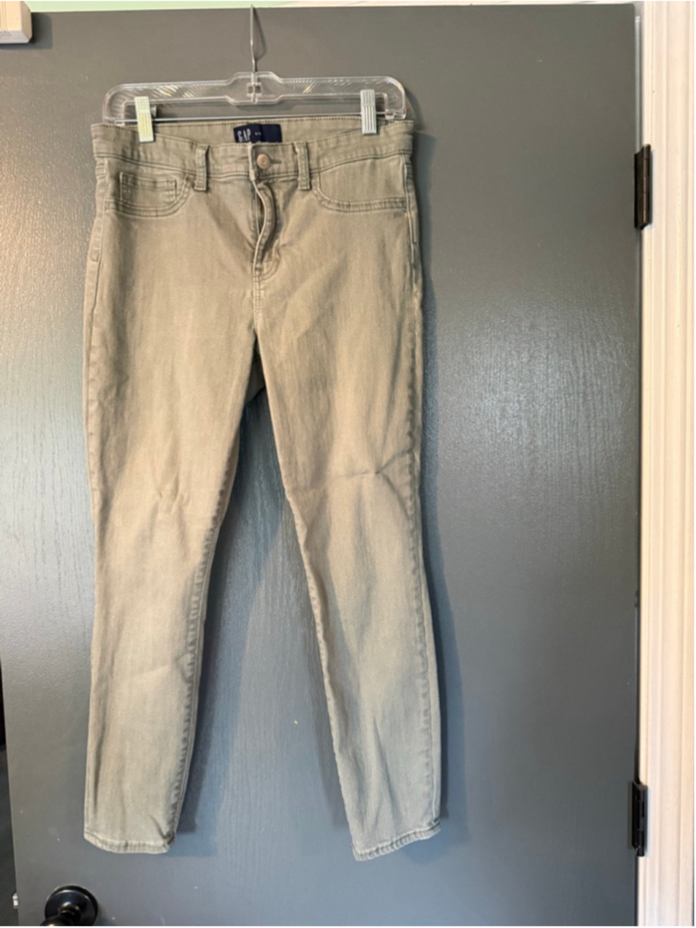 Women's GAP Olive Green Jeggings Size 8